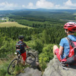 Stoneman Miriquidi Erzgebirge Mountainbike Bärenstein View